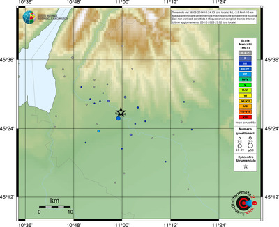 Mappa MCS - località