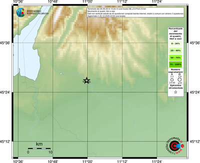 Mappa comuni con almeno 3 questionari