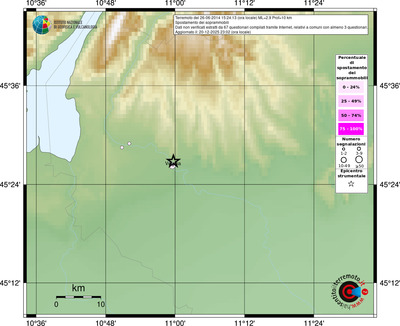 Mappa comuni con almeno 3 questionari