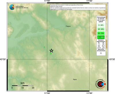 Mappa comuni con almeno 3 questionari