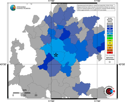 Mappa MCS - territori comuni