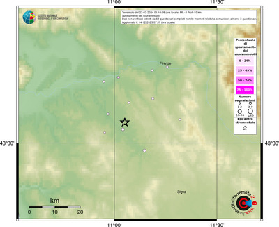 Mappa comuni con almeno 3 questionari