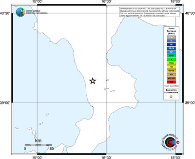 Mappa EMS - territori località