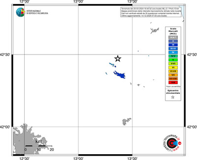 Mappa MCS - territori località