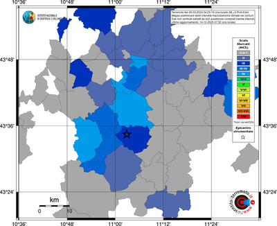 Mappa MCS - territori comuni