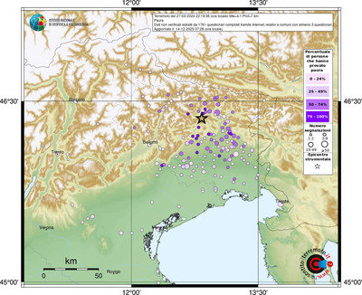 Mappa comuni con almeno 3 questionari