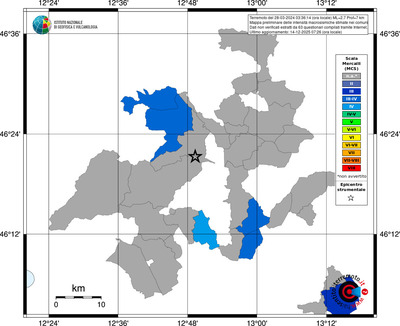 Mappa MCS - territori comuni