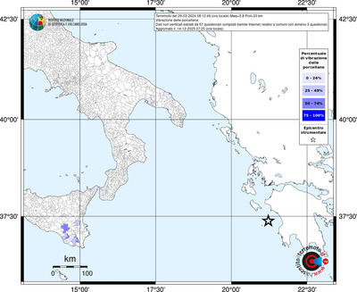 Mappa territorio comunale con almeno 3 questionari