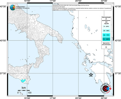 Mappa territorio comunale con almeno 3 questionari