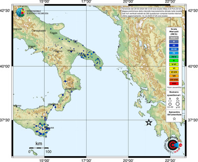 Mappa MCS - località