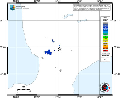 Mappa EMS - territori località