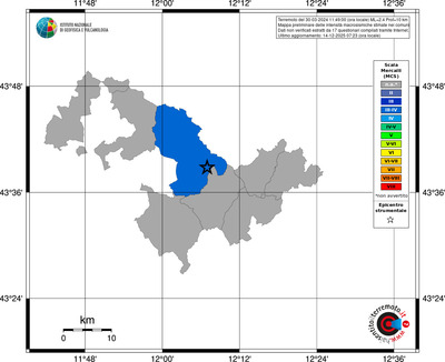 Mappa MCS - territori comuni
