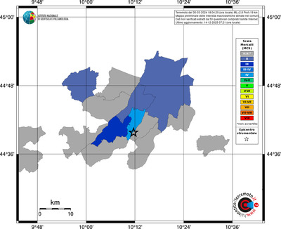 Mappa MCS - territori comuni