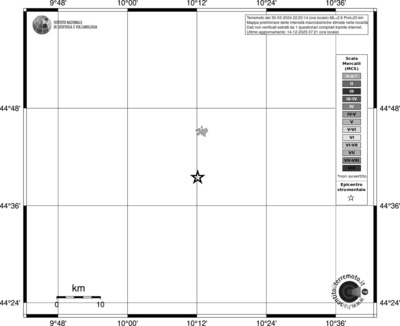 Mappa MCS - territori località