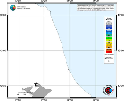 Mappa MCS - territori comuni