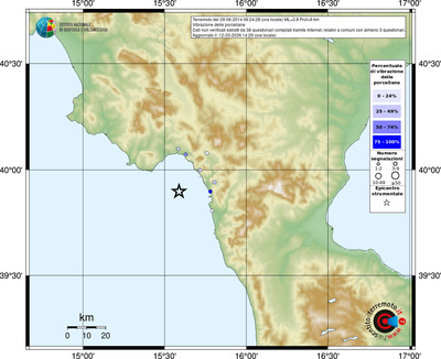 Mappa comuni con almeno 3 questionari