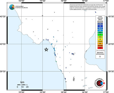 Mappa MCS - territori località