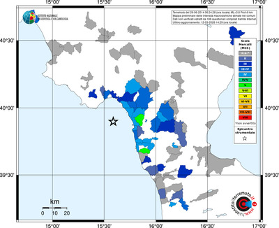 Mappa MCS - territori comuni