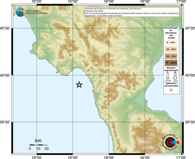 Mappa comuni con almeno 3 questionari