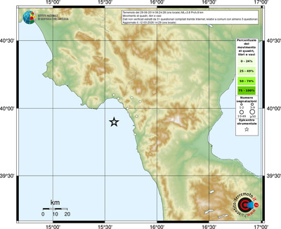 Mappa comuni con almeno 3 questionari