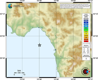 Mappa EMS - località