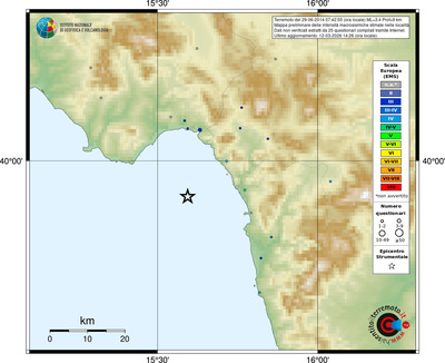 Mappa EMS - località