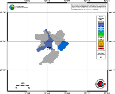 Mappa MCS - territori comuni