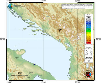 Mappa EMS - località