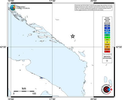Mappa MCS - territori delle località