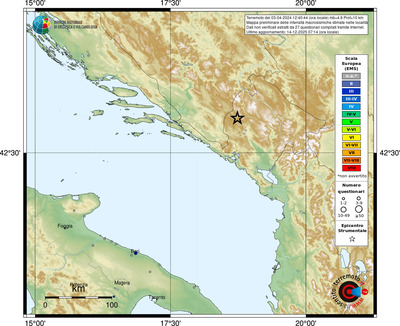 Mappa EMS - località
