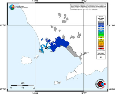 Mappa EMS - territori località