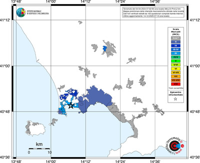 Mappa MCS - territori località