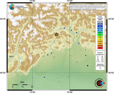 Mappa EMS - località