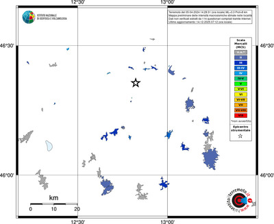 Mappa MCS - territori località