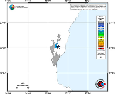 Mappa MCS - territori località