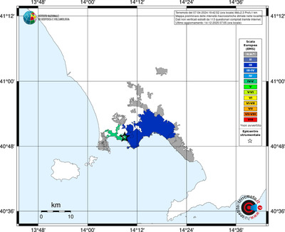 Mappa EMS - territori località
