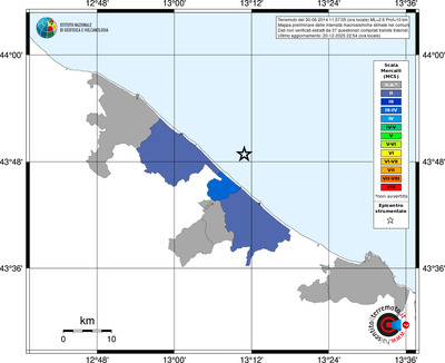 Mappa MCS - territori comuni