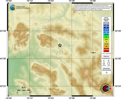 Mappa MCS - località