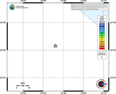 Mappa EMS - territori località