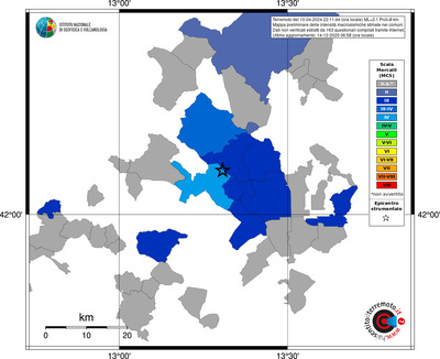 Mappa MCS - territori comuni