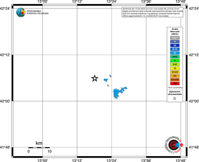 Mappa MCS - territori località