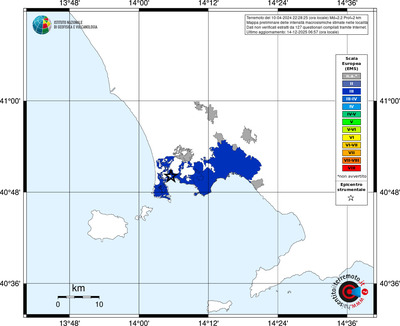 Mappa EMS - territori località