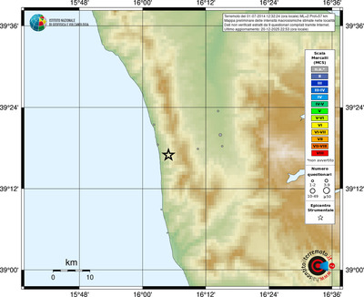 Mappa MCS - località