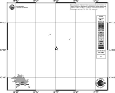 Mappa MCS - territori località