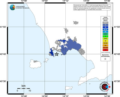 Mappa MCS - territori località
