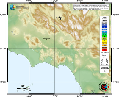 Mappa EMS - località
