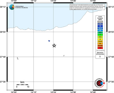 Mappa EMS - territori località