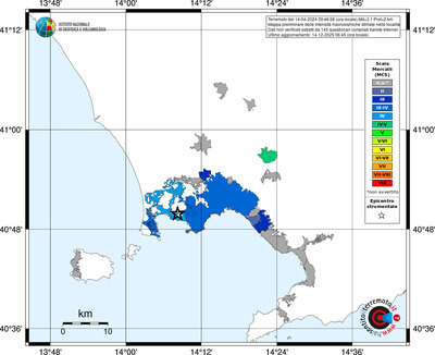 Mappa MCS - territori località