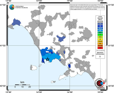 Mappa MCS - territori comuni