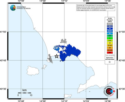 Mappa EMS - territori località